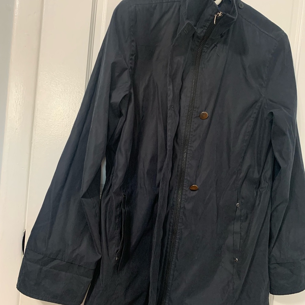 Basic Editions, Size Medium, Black, Windbreaker J… - image 2